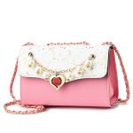 Wholesale Stylish Sequin Square Chain Trim Crossbody Bag - Image 6