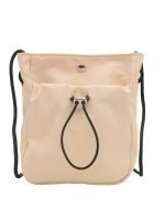 Wholesale Simple Drawstring Canvas Mini Crossbody Bag - Image 5