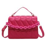 Wholesale Fashion Retro Small Square Handbag Rhomboid Chain Bag - Image 5