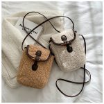 Wholesale Autumn Winter Women Fashion Cute Lamb Plush Crossbody Phone Bag - Image 4