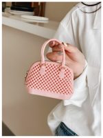 Wholesale Women Fashion PVC Jelly Shell Mini Chain Crossbody Bag - Image 4