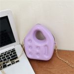 Wholesale Women Fashion Creative PVC Mini Chain Crossbody Jelly Bag - Image 4