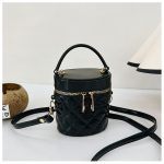 Wholesale Women Fashion Mini Cylinder Jelly Color Zipper Crossbody Bag