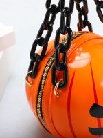 Wholesale Fashion Creative Funny Halloween Pumpkin Devil Acrylic Chain Crossbody Bag - Image 5