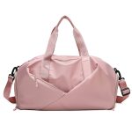 Wholesale Fashion Casual Solid Color Portable Dry And Wet Separation Fitness Travel Duffle Bags