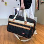 Wholesale Men Casual Sports Basic Color-Block Foldable Large Capacity Oxford Duffle Bag - Image 5