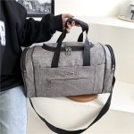 Wholesale Men Leisure Sports Basic Oxford Duffle Bag - Image 5