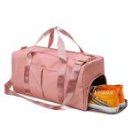 Wholesale Men Fashion Casual Athleisure Solid Color Dry Wet Separation Oxford Duffle Bags - Image 3