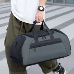Wholesale Men Leisure Sports Basic Dry And Wet Separation Large Capacity Oxford Duffle Bag - Image 6