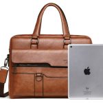 Wholesale Men'S Fashion Casual Retro Handbag Shoulder Business Briefcases Bags - Image 4