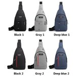 Men Fashion Multifunction Shoulder Bag Crossbody Bag - Image 2