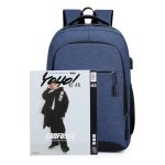 Men Fashion Casual Large Capacity Multifunctional Travel Backpack - Image 4