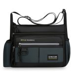 Men Fashion Casual Large Capacity Multi-Layer Oxford Business Crossbody Bag - Image 5