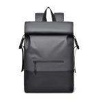 Men Casual Solid Color Large Capacity Computer Backpack - Image 5