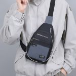 Men Fashion Casual Commuter Oxford Chest Bag