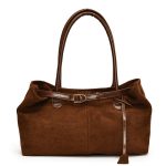Wholesale Women Fashion Retro Casual Suede Large Capacity Handbag - Image 3