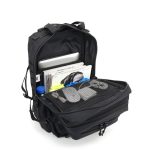 Men Outdoor Commuter Camouflage Pattern Buckle Zipper Design Large Capacity Oxford Cloth Backpack - Image 4