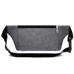 Wholesale Men Solid Color Running Sports Shoulder Bag Fitness Crossbody Waist Bag - Image 4