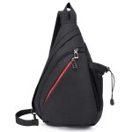 Wholesale Men Casual Sports Large Capacity Multifunctional Crossbody Chest Bag - Image 5