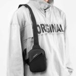 Wholesale Men Fashion Casual Commuter Nylon Mini Chest Bag - Image 4