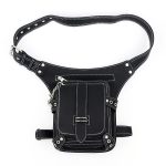 Simple Retro Unisex Punk Multi-Pocket Zipper Waist Bag - Image 3