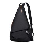 Men Leisure Sports Commuter Solid Color Canvas Backpacks Bag - Image 5