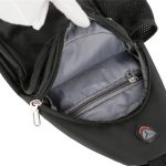 Wholesale Men Fashion Leisure Sports Commuter Canvas Chest Bag - Image 4