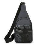 Wholesale Men Fashion Casual Commuter Nylon Chest Bag - Image 4