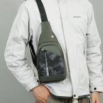 Wholesale Men Fashion Casual Commuter Camouflage Chest Bag - Image 3