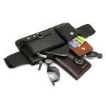 Wholesale Casual Zipper Design Multi Pocket Design Solid Color Waist Chest Bag - Image 3