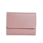 Wholesale Simple Solid Color Multi-Function Card Bag Three-Fold Wallet - Image 5