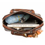 Women Fashion Casual Bag Gradient Crocodile Pattern Handbag Two-Piece Set - Image 5