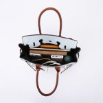 Wholesale Women Fashion Casual Contrast Color Large Capacity Handbag - Image 5