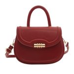 Wholesale Women Fashion Simple Elegant Solid Color Shoulder Bag - Image 5