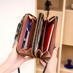 Wholesale Women Fashion Casual Houndstooth Double Zipper Shoulder Bag - Image 5