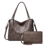 Women Autumn And Winter Soft Leather Tote Bag - Image 5