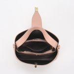 Wholesale Women Fashion Simple Solid Color Bucket Handbag - Image 4