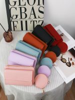 Wholesale Women Fashion Simple Solid Color Litchi Pattern Multi-Functional Shoulder Bag - Image 5