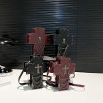 Women Fashion Gothic Rivet Chain Cross-Shaped Shoulder Bag - Image 4