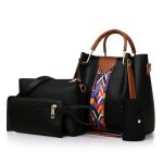 Women Fashion Retro Handbag Four-Piece Bag Set - Image 5