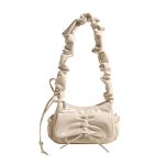 Wholesale Women Fashion Casual Solid Color Small Square Portable Soft Leather Shoulder Bag - Image 5