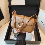 Women Fashion Casual Simple Solid Color Shoulder Bag - Image 4