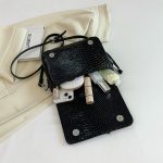 Wholesale Women Fashion Creative Solid Color Clothes Rivet Small Square Shoulder Bag - Image 4