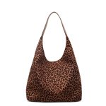 Wholesale Women Fashion Retro Casual Leopard Print Shoulder Bag - Image 4