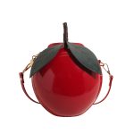 Women Fashion Creative Cherry Small Round Shoulder Bag - Image 4