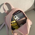 Wholesale Women Fashion Simple Solid Color Mini Bowknot Backpack - Image 4