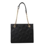 Women Fashion Simple Solid Color Chain Shoulder Bag - Image 5