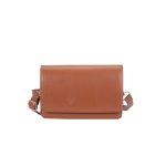 Wholesale Simple Solid Color Flip Square Shoulder Bag - Image 5