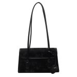 Women Fashion Elegant Simple Solid Color Shoulder Bag - Image 4