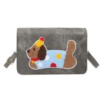 Wholesale Fashion Creative Embroidered Dog Square Shoulder Bag - Image 6
